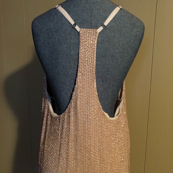 Alice + Olivia Lola Pink Sequin Tank - Picture 7 of 8